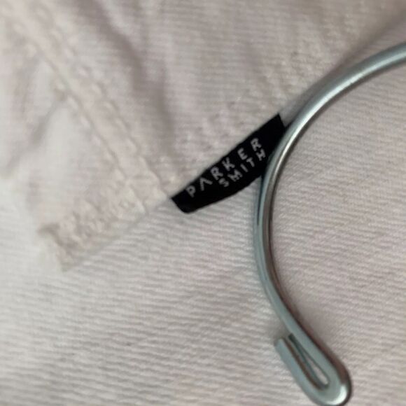 Parker Smith Los Angeles Denim Jeans Sz 27 White Slit Back Ankle Pockets NEW A10 - Picture 7 of 11